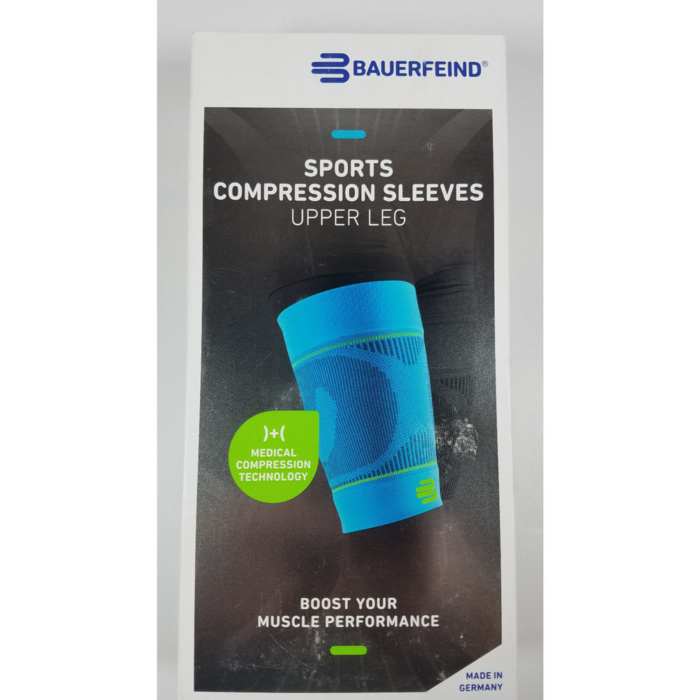 Bauerfeind Sports Compression Upper Leg Sleeves - Long S